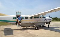 Maya Island Air Belize City to Dangriga (and back) on a Cessna 208