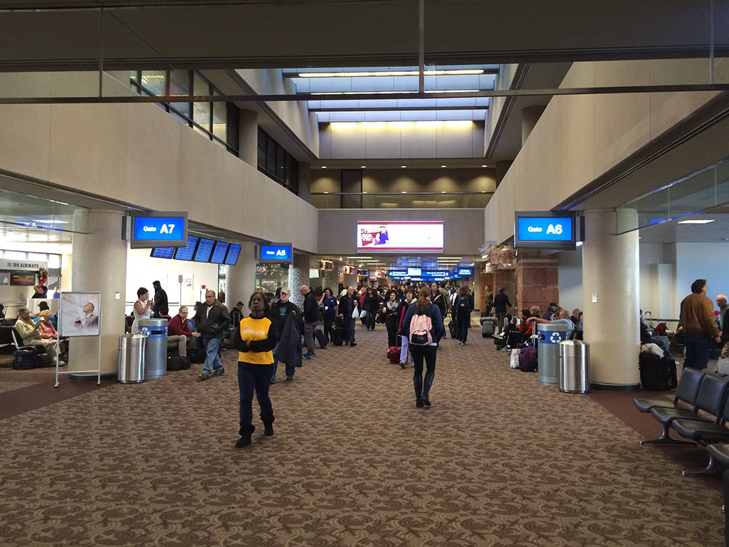 PHX terminal interior
