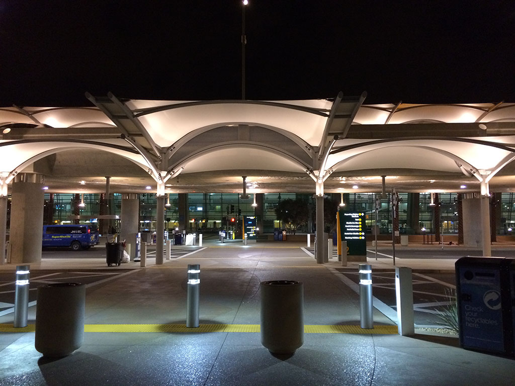 Entrance to T2 West at SAN