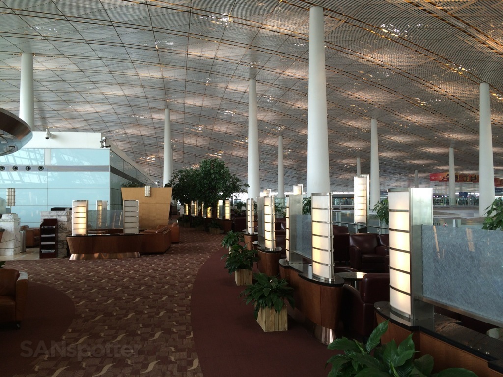 overview of the air china first class lounge