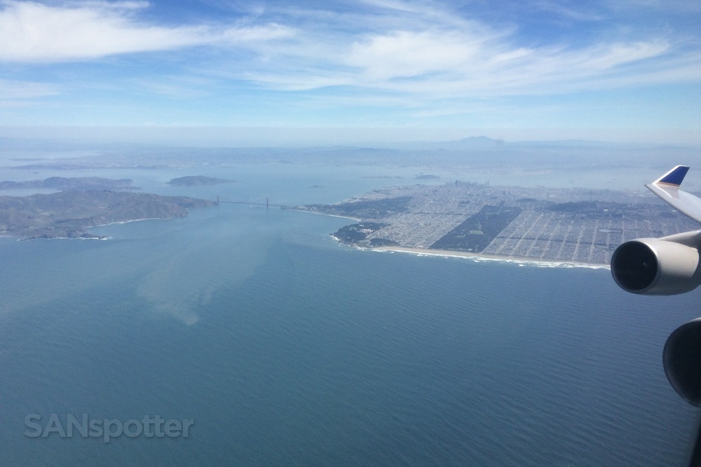 View of San Francisco and the Golden Gate Bridge