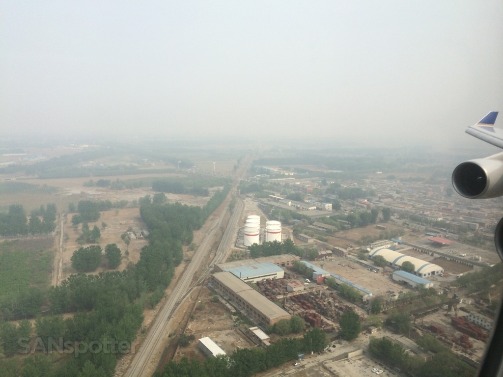 approaching PEK