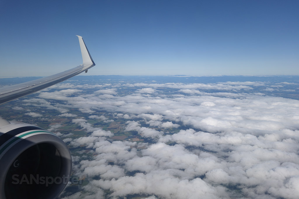 Cruising at 37,000ft