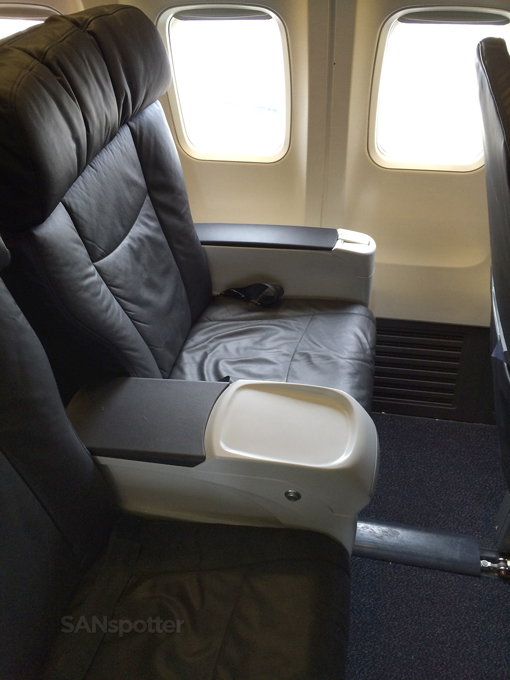 Alaska Airlines 737-800 first class seat