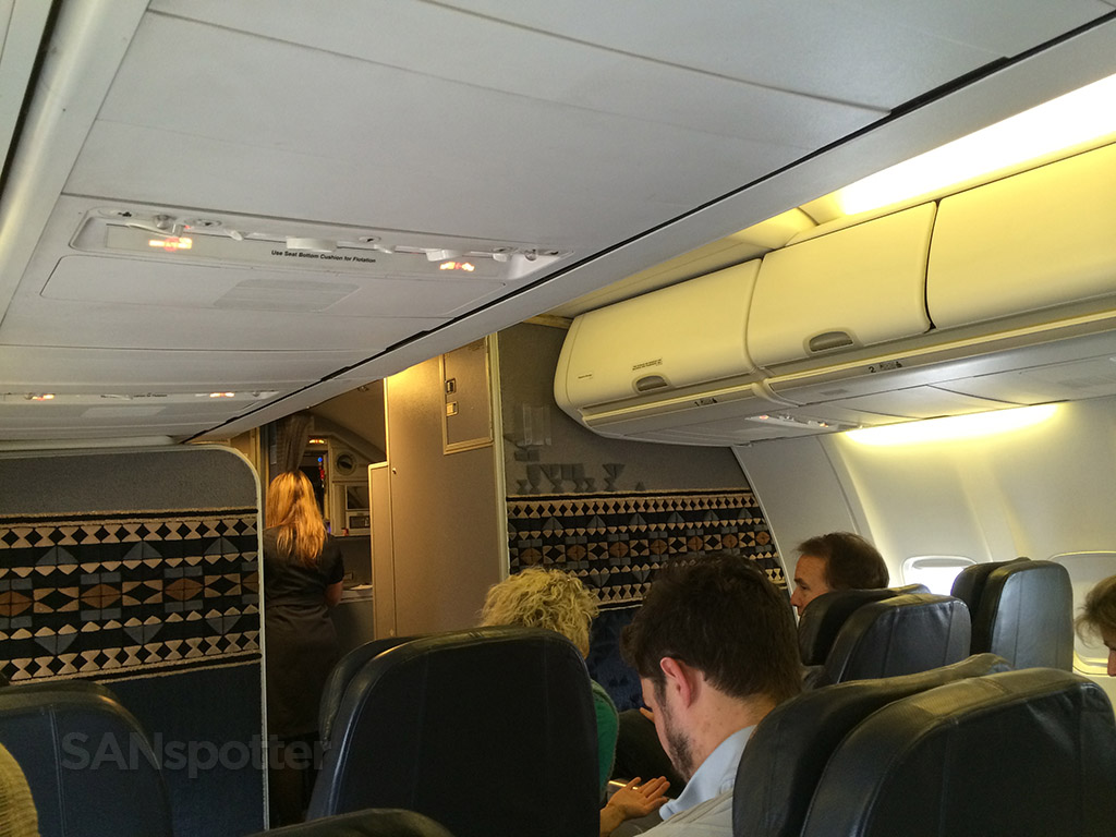 full first class cabin