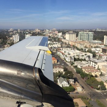 Flying on a United Express EMB-120 from Los Angeles to San Diego