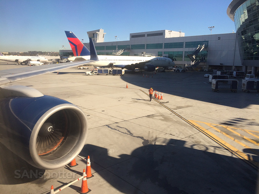 Pushing back from the gate