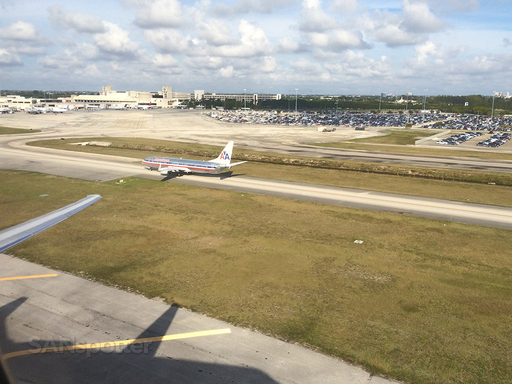 departing west palm beach international airport