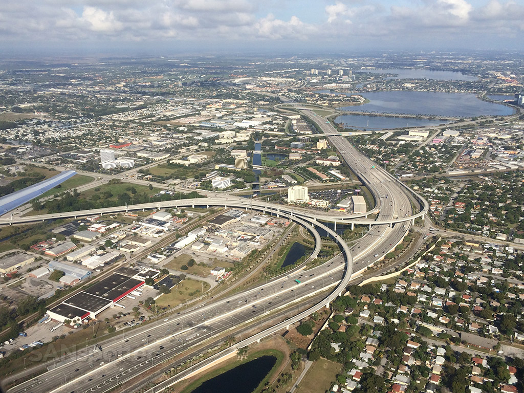 West Palm Beach from the air