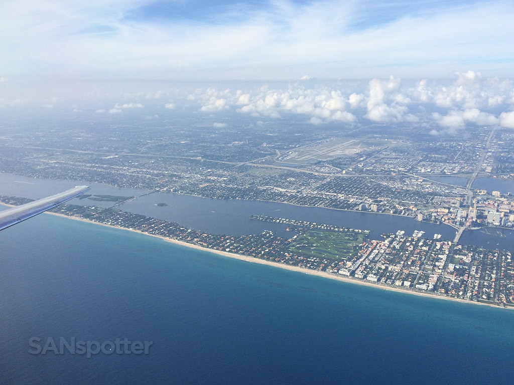 all of west palm beach from the air