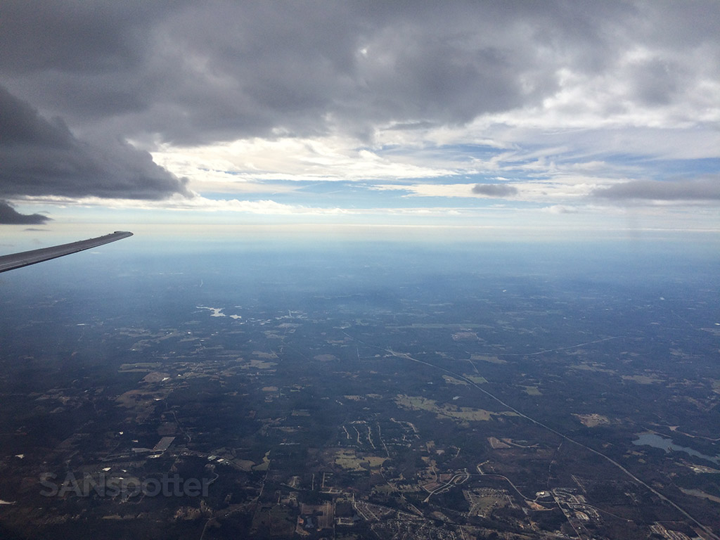 gloomy skies over Georgia