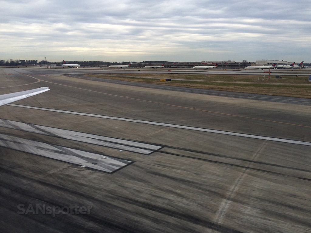 arrival at ATL