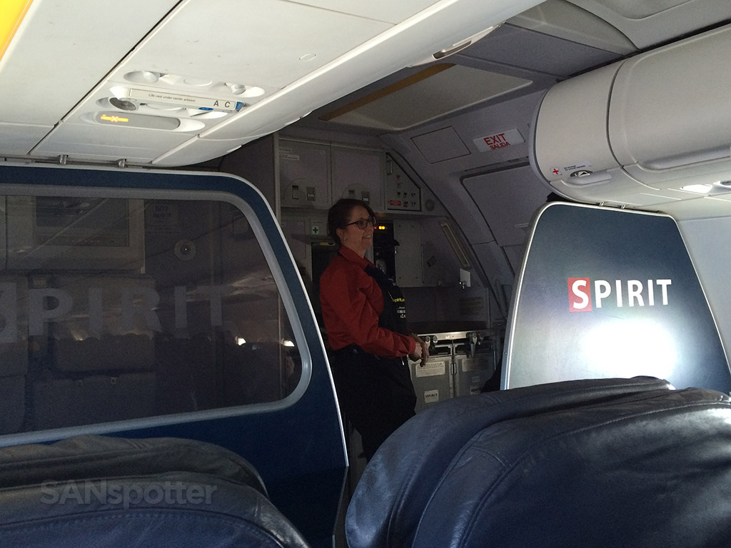 spirit airlines flight attendant
