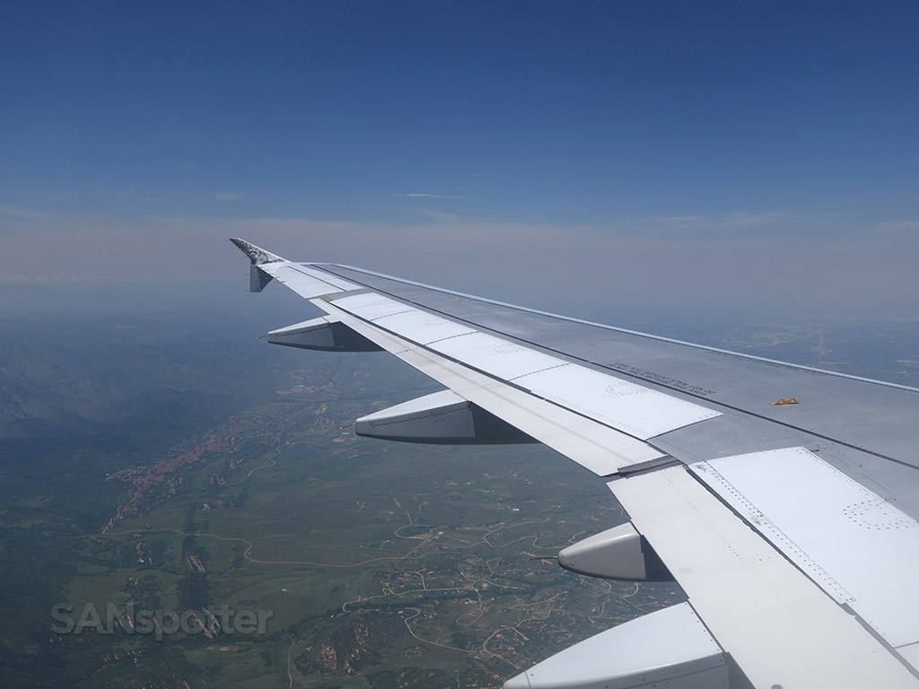 approaching denver international airport