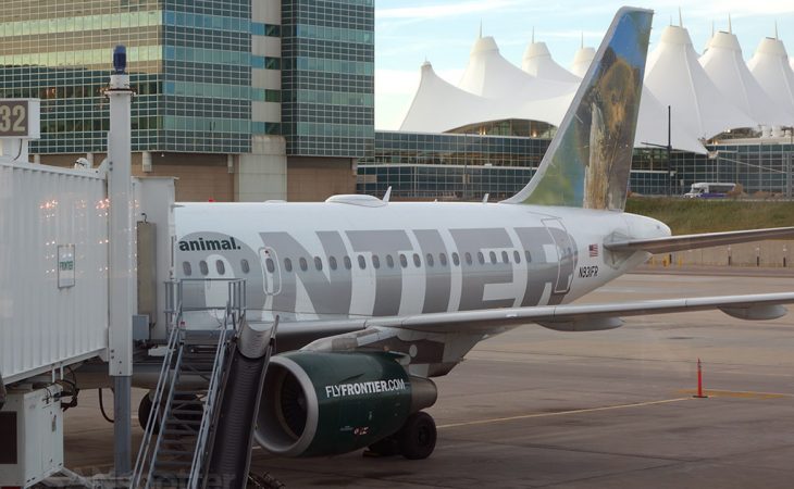 Frontier Airlines A319 Stretch seats (aren’t all that stretchy really)