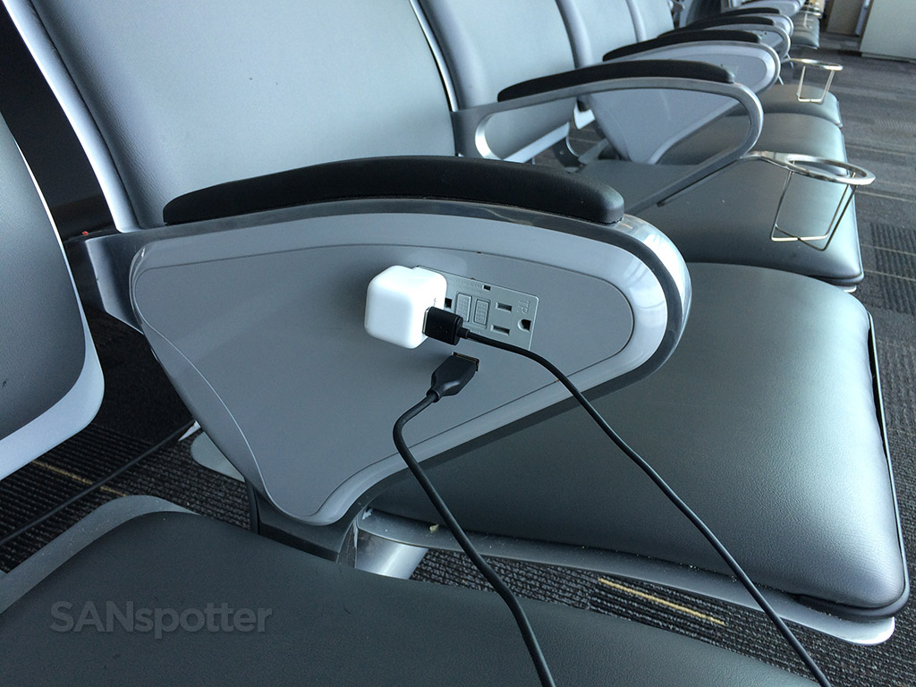 power outlets at every seat