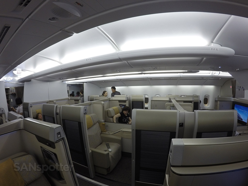 asiana a380 first class cabin