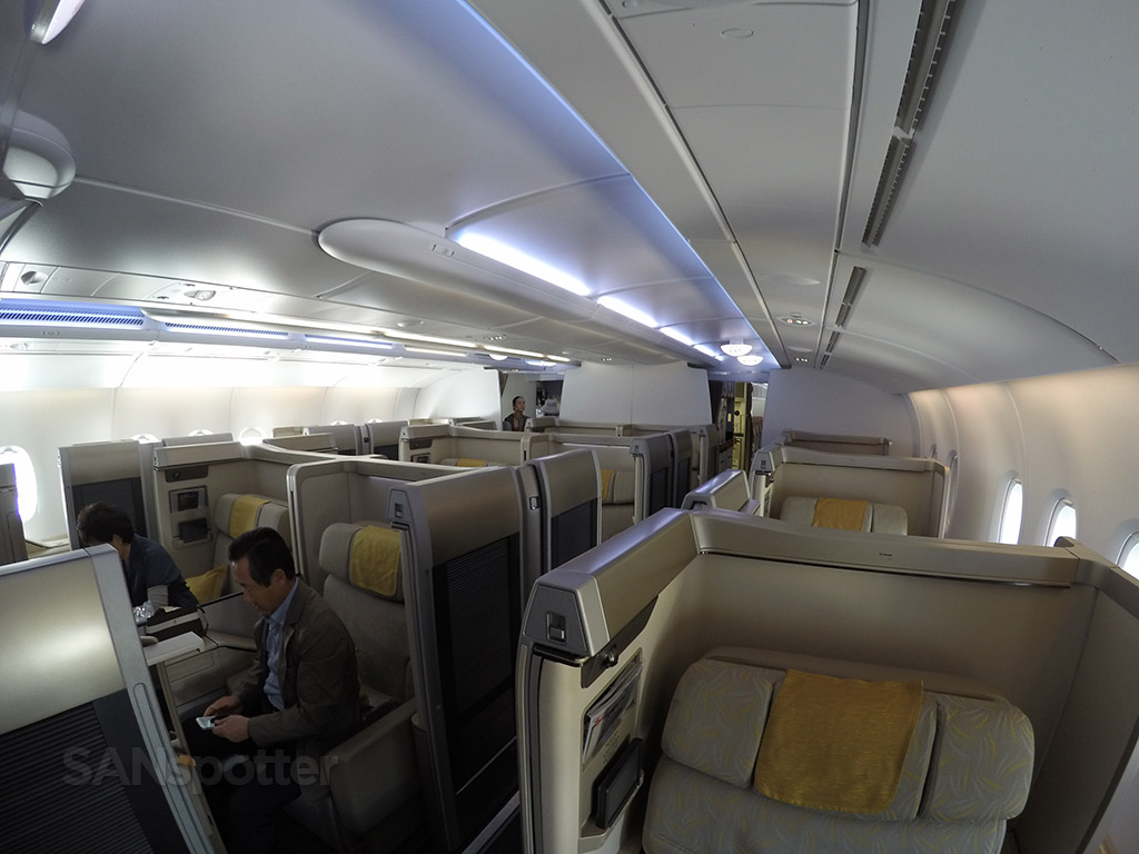 Asiana A380 First Class cabin