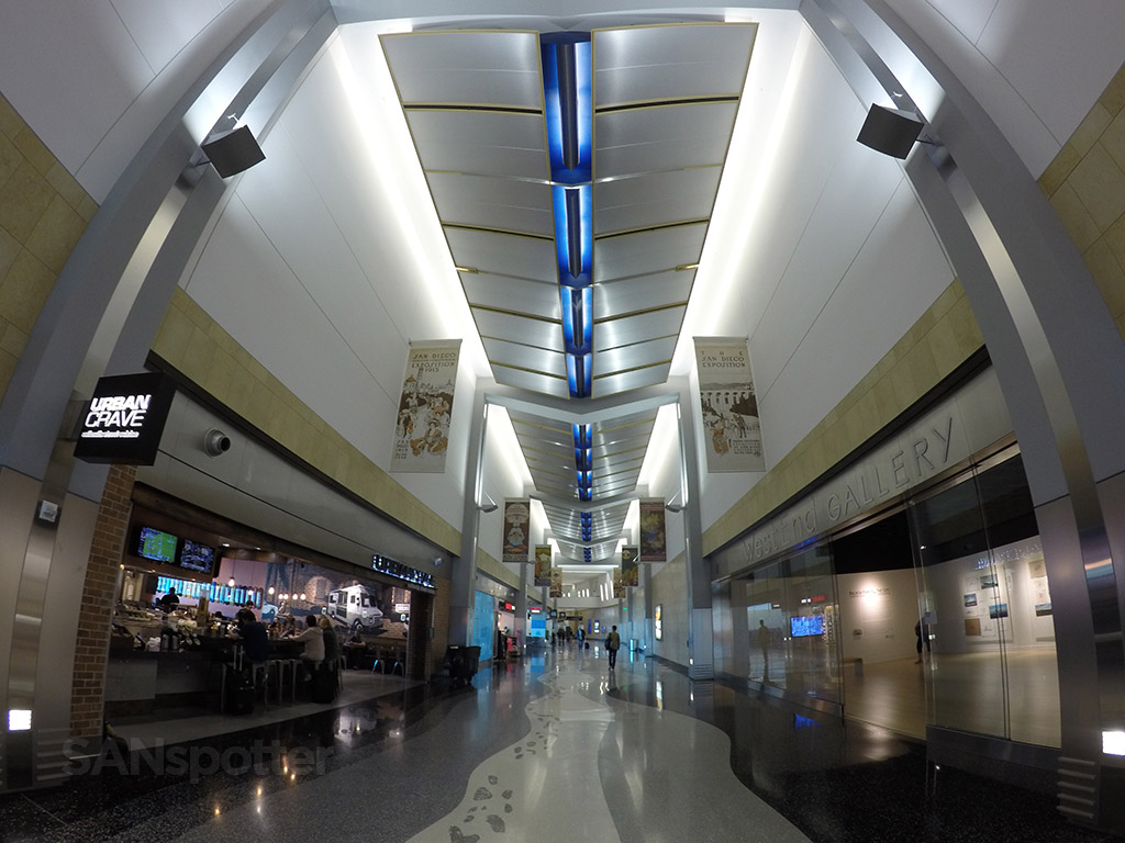 san diego airport terminal 2 west interior