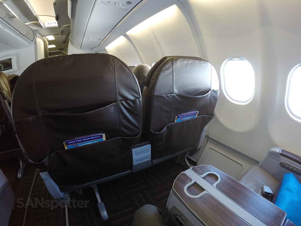 hawaiian airlines a330 first class leg room