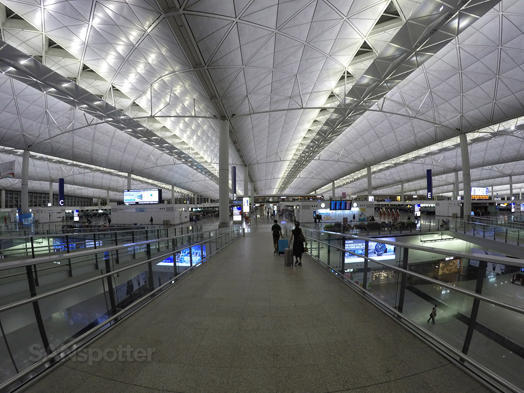 inside hong kong airport