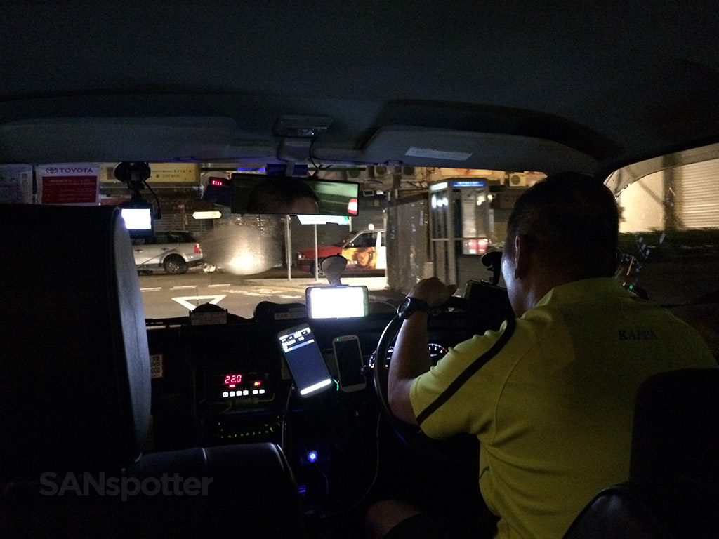 hong kong taxi