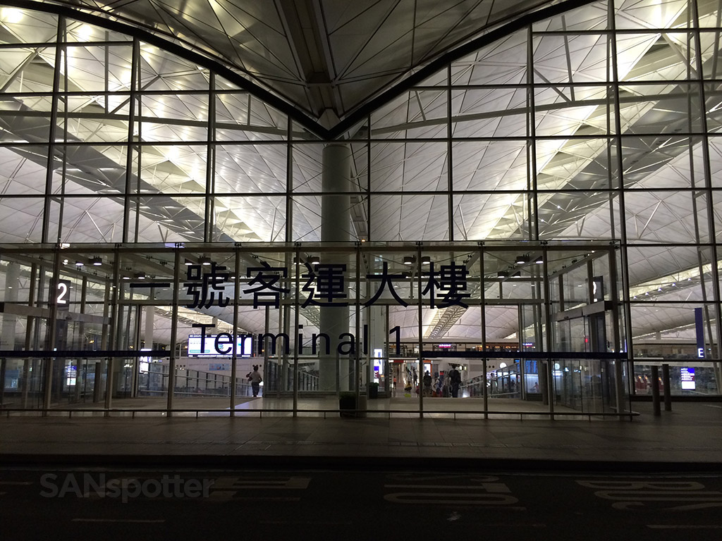 Hong Kong airport terminal 1