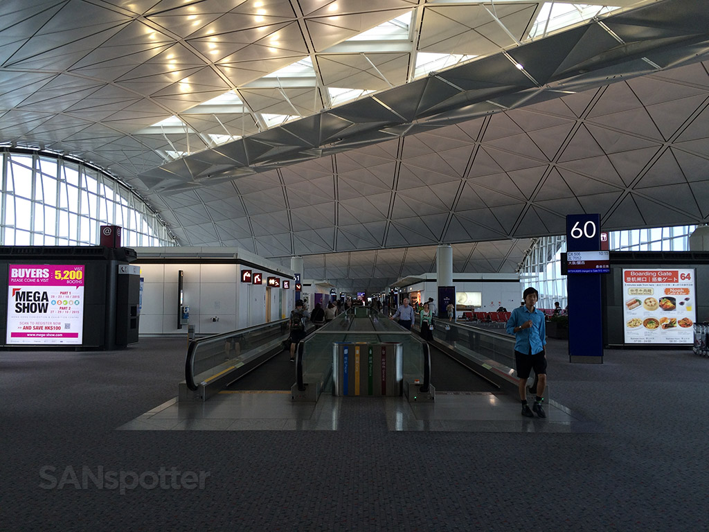 huge hong kong airport