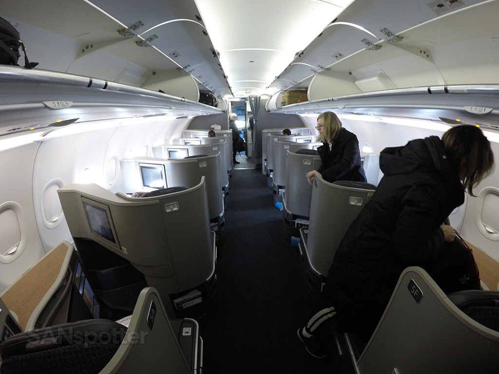 american airlines a321t first class cabin