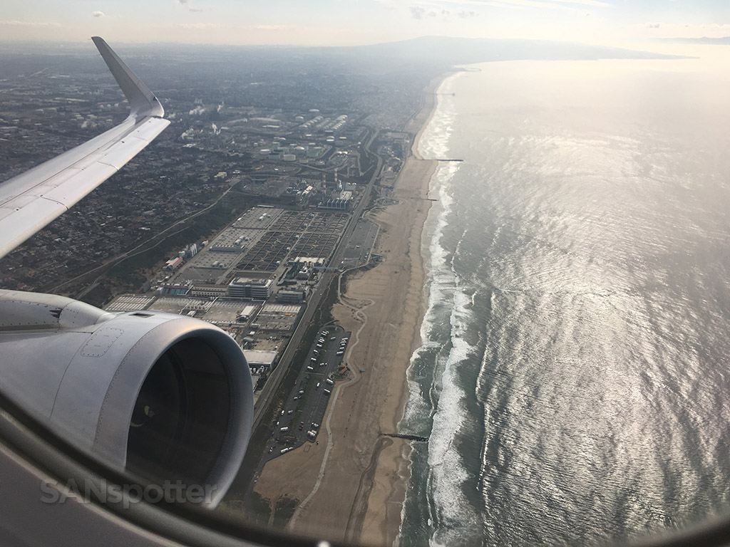 departing lax