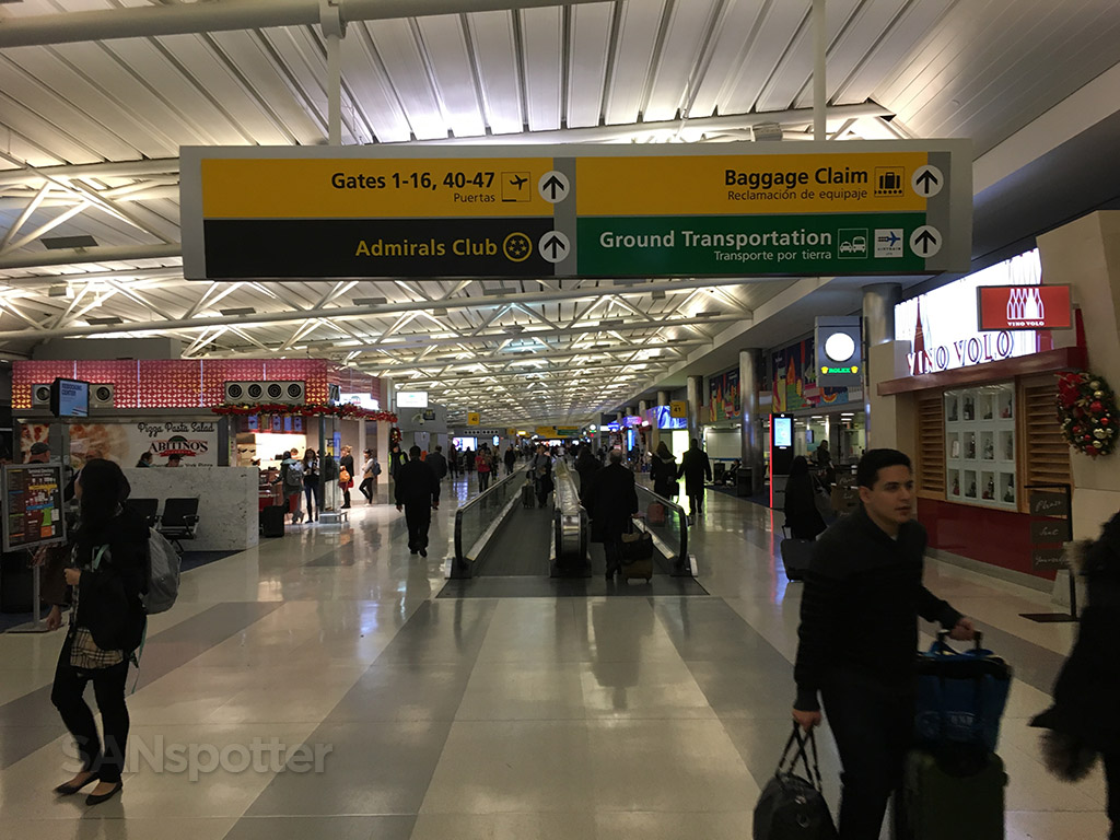 inside JFK airport