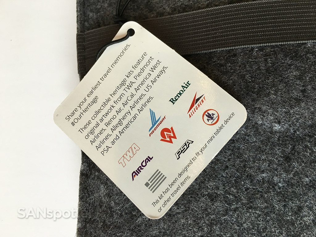 american airlines heritage amenity kit