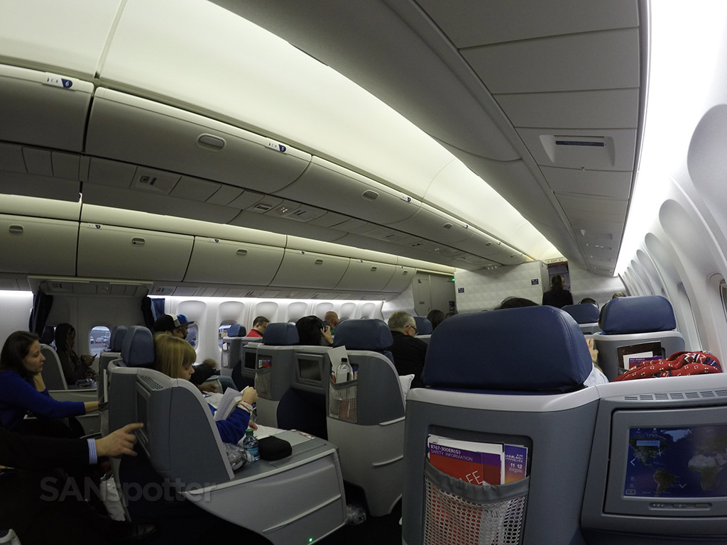 delta one cabin wide angle