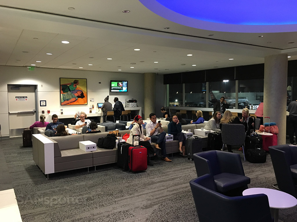 seating options delta sky club lax