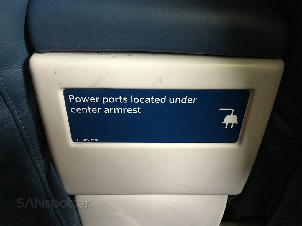 Power ports at every seat