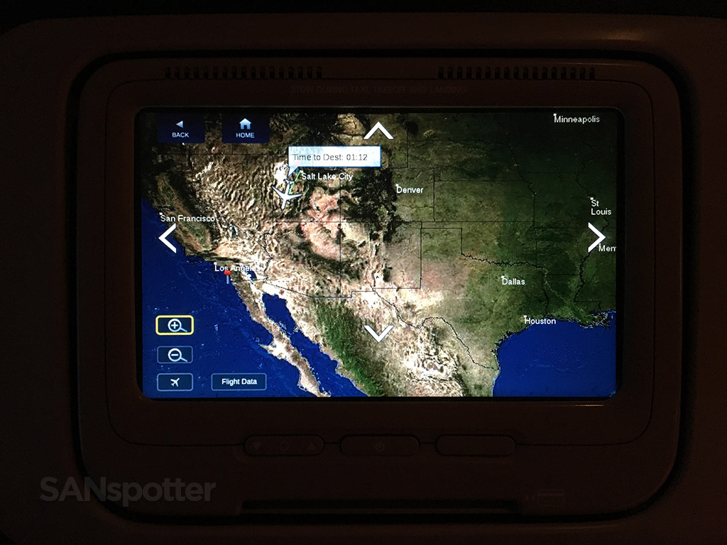 delta studio in flight map