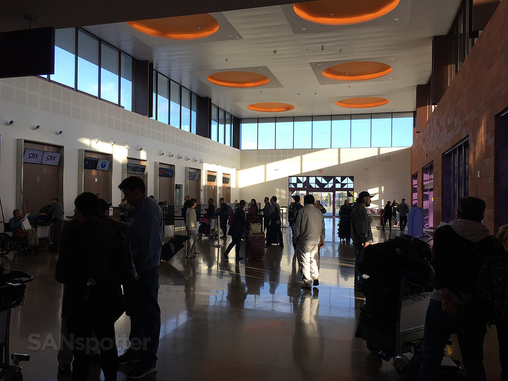 inside the cross border express terminal