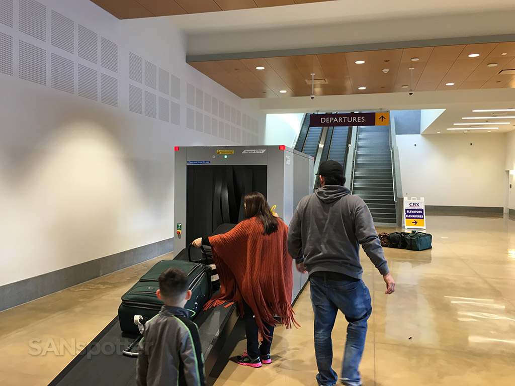 tijuana airport bridge customs