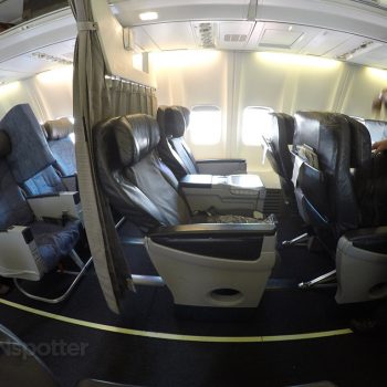 AeroMexico 737-700 Premier Class (business class) Mexico City to Tijuana