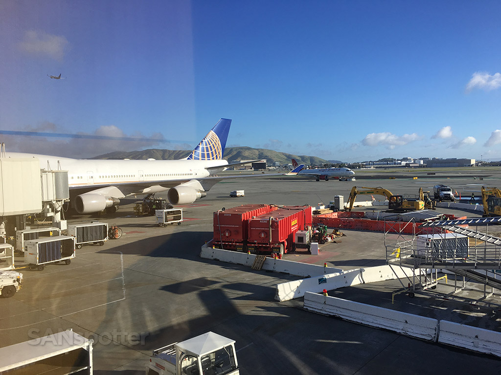 747 gate 86 san francisco airport
