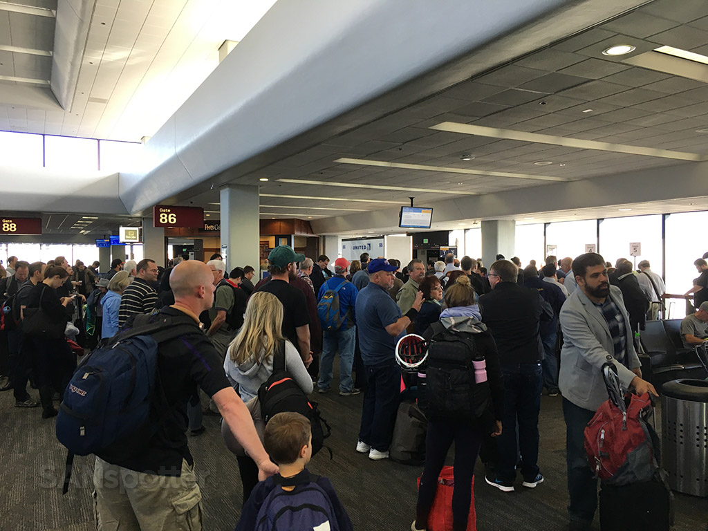 boarding 747 sfo gate 86