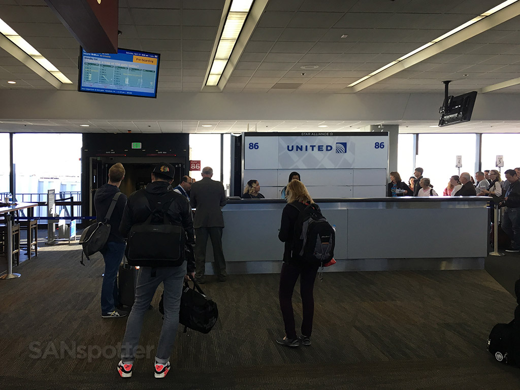 united boarding by zone SFO