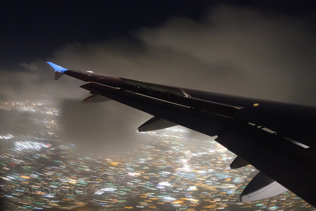 san diego airport night approach