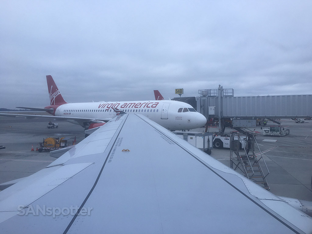 virgin america gates SFO