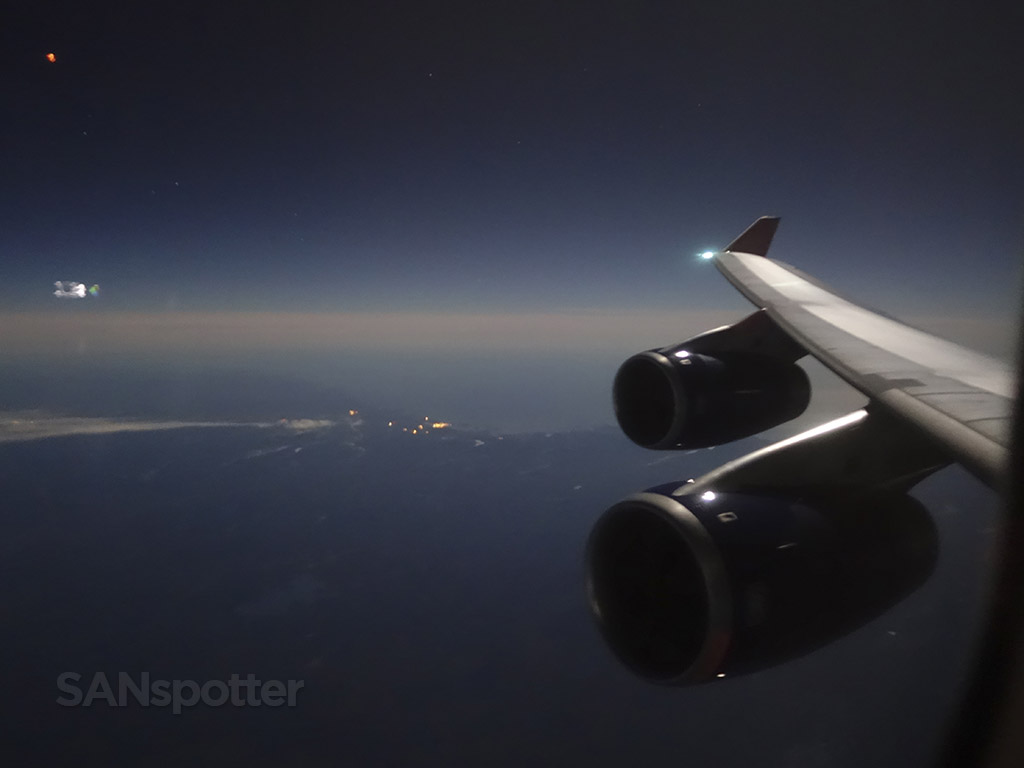flying under the full moon