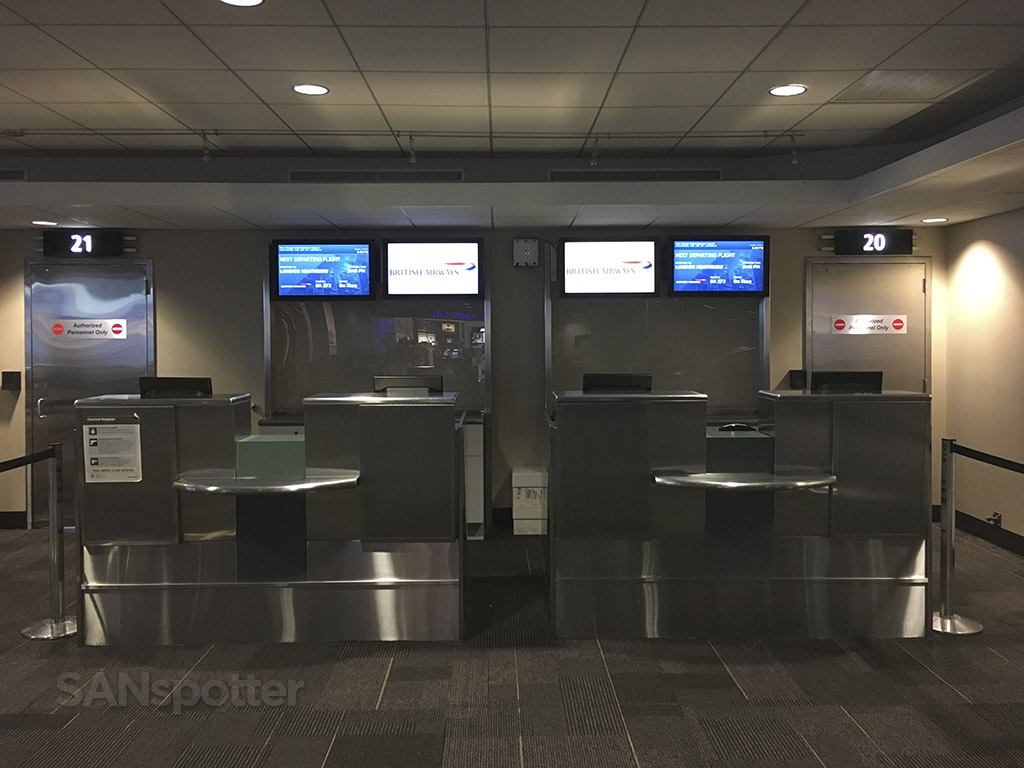 british airways gates san diego airport