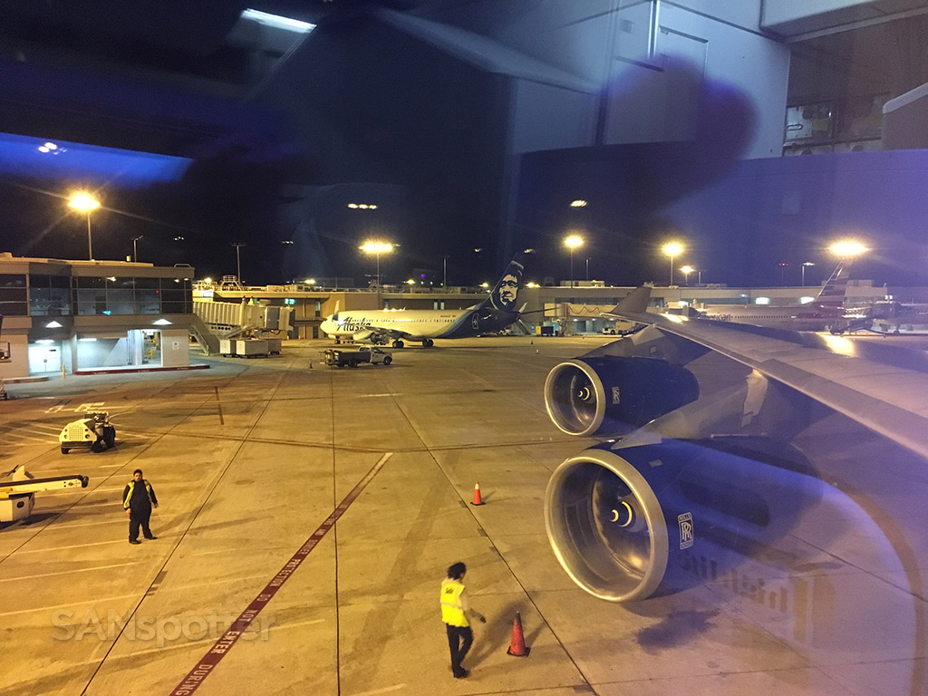 british airways 747-400 san diego airport