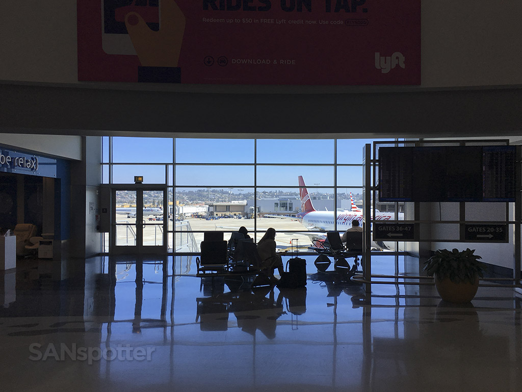 san diego airport terminal windows