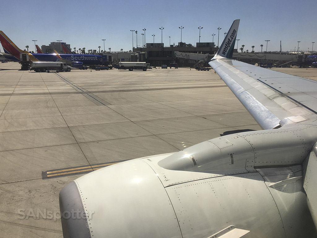 WestJet 737-700 main cabin (economy class) YYC-SAN – SANspotter