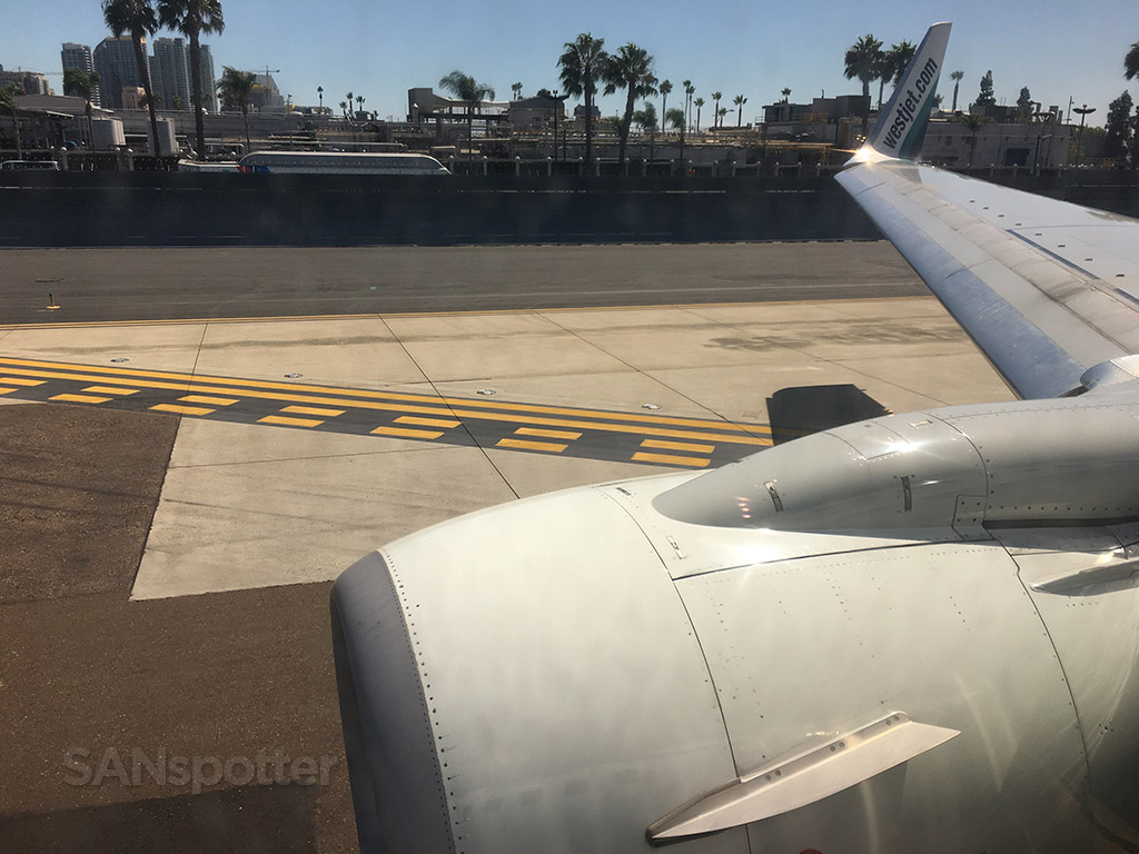 runway threshold san Diego airport